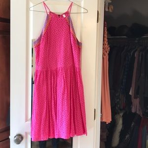 PINK TARGET DRESS